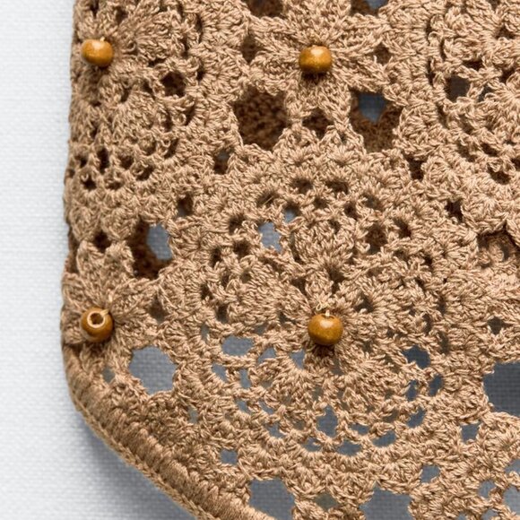 BEADED CROCHET TOP - Picture 6 of 7